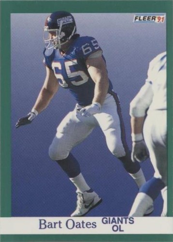 1991 Fleer Bart Oates #317