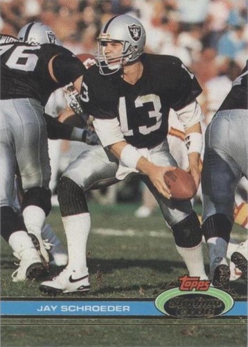 1991 Topps Stadium Club Jay Schroeder #371