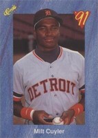 1991 Classic Update Blue Travel Edition - Milt Cuyler #T42