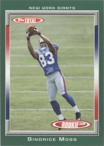2006 Topps Total Sinorice Moss #501