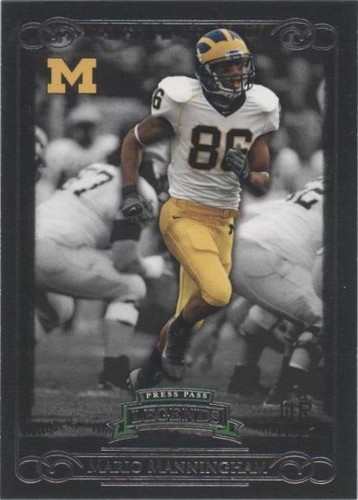 2008 Press Pass Legends Mario Manningham #27
