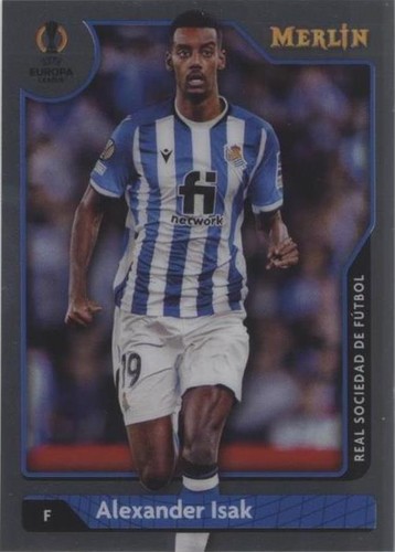 2021-22 Topps Merlin Collection Chrome UCL Alexander Isak #91