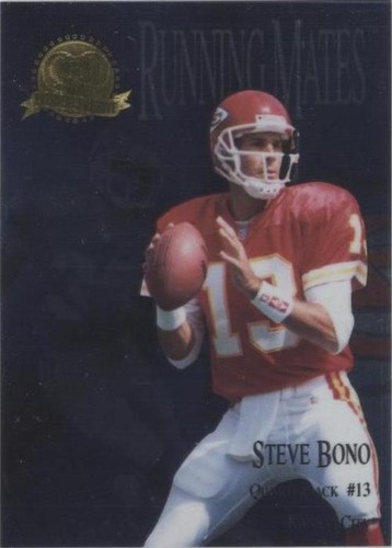 1996 Collector's Edge President's Reserve Marcus Allen Steve Bono #RM22