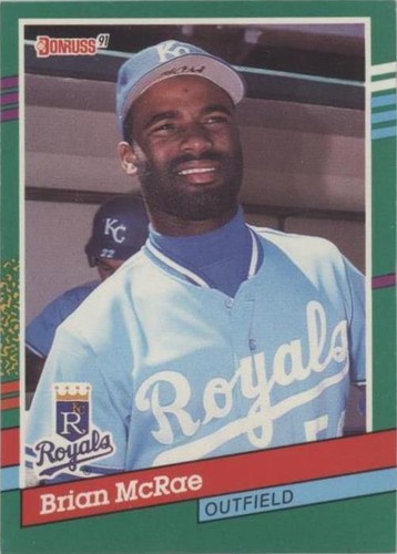 1991 Donruss - Brian McRae #575