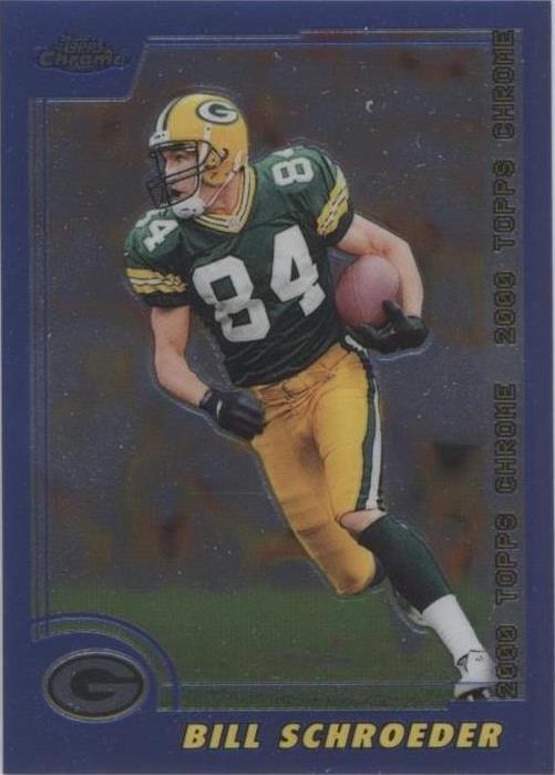 2000 Topps Chrome Bill Schroeder #166