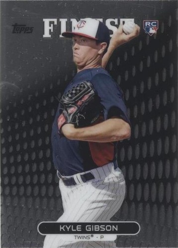 2013 Topps Finest - Kyle Gibson #57