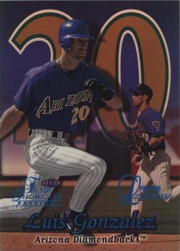 1999 Flair Showcase - Luis Gonzalez #122L