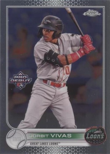 2022 Topps Pro Debut - Jorbit Vivas #PDC-84