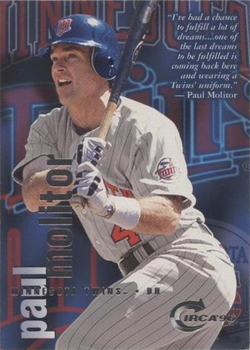 1996 Skybox Circa - Paul Molitor #58