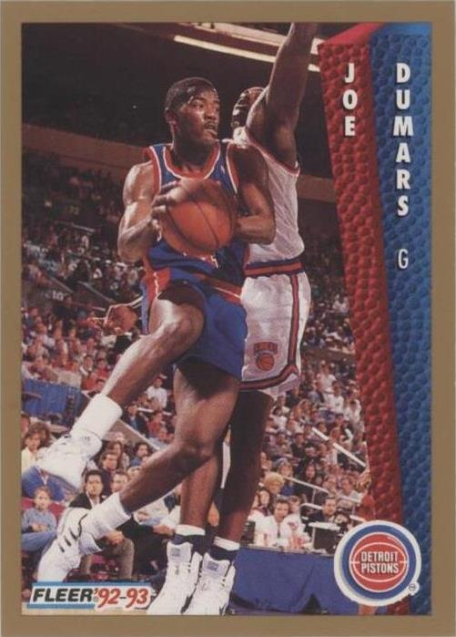 1992-93 Fleer - Joe Dumars No16