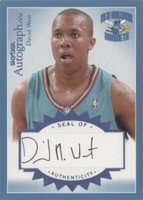 2003-04 Skybox Autographics - David West #A-DW3