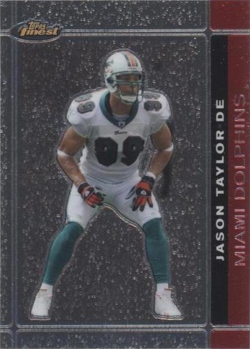 2007 Topps Finest Jason Taylor #95