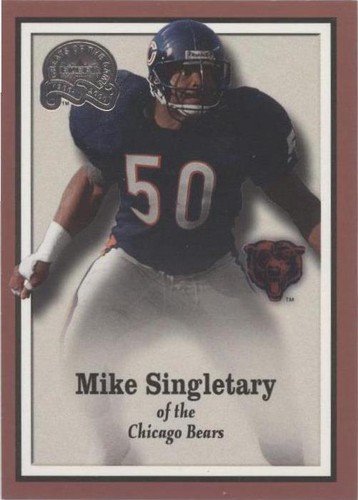 2000 Fleer Greats of the Game Mike Singletary #37