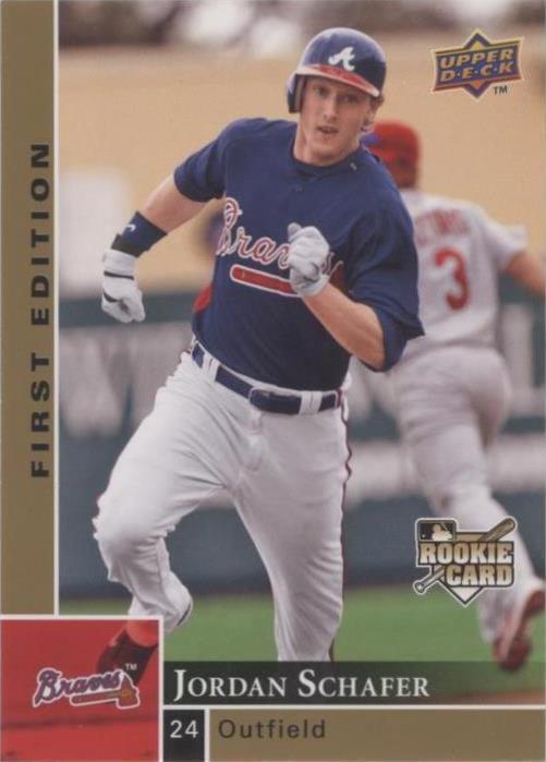 2009 Upper Deck First Edition - Jordan Schafer #397