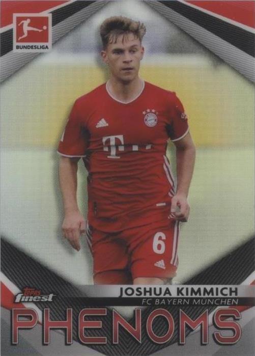 2020-21 Topps Finest Bundesliga Joshua Kimmich #FPH-JK