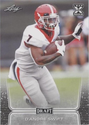 2020 Leaf Draft D'Andre Swift #10