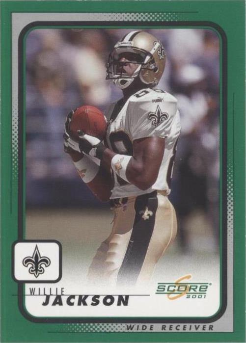 2001 Score Willie Jackson #131