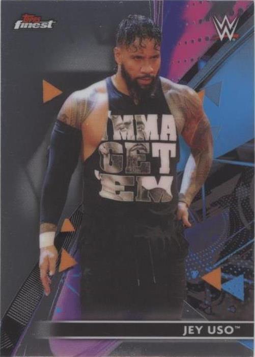 2021 Topps Finest WWE - Jey Uso #55