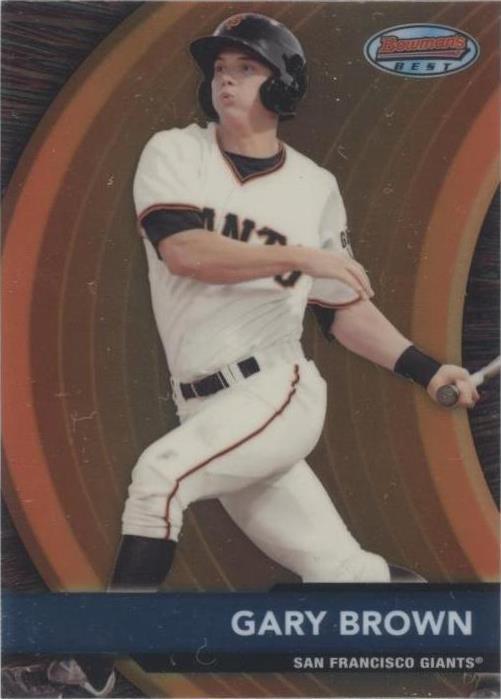 2012 Bowman - Gary Brown #BBP25
