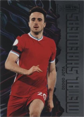2022-23 Panini Obsidian Soccer Liverpool Patch Auto Diogo