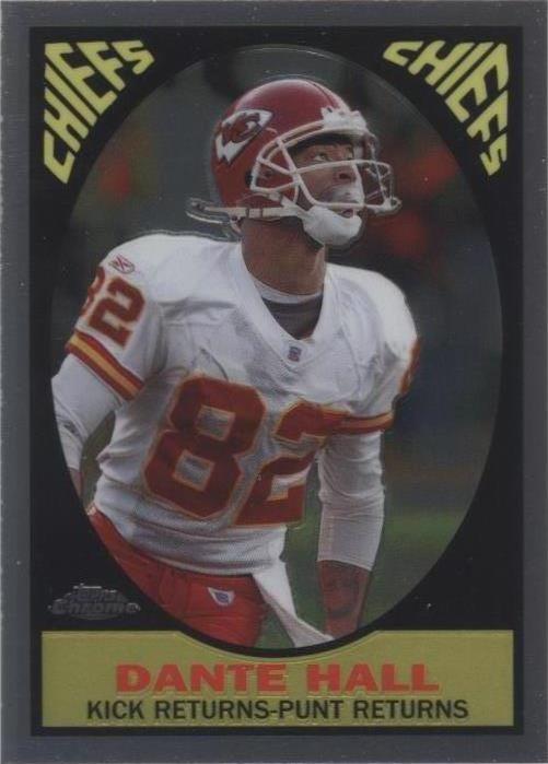 2005 Topps Chrome Dante Hall #TB12