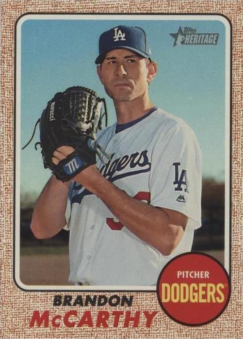2017 Topps Heritage High Number - Brandon McCarthy #507