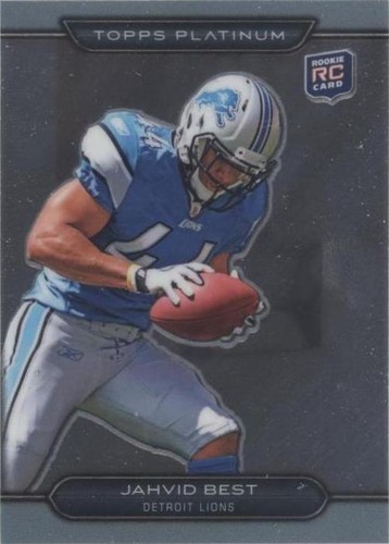 2010 Topps Platinum Jahvid Best #157