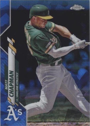 2020 Topps Chrome Sapphire Edition - Matt Chapman #127