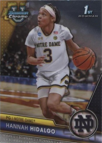 2023-24 Bowman University Chrome - Hannah Hidalgo #26