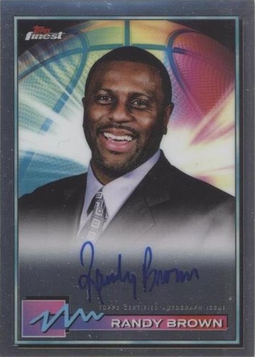 2021 Topps Finest - Randy Brown #FA-RB