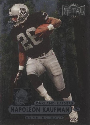 1998 Metal Universe Napoleon Kaufman #87