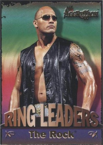2003 Fleer WWE Aggression - The Rock #2 RL