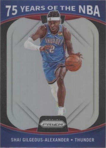 2024-25 Panini Prizm SHAI GILGEOUS ALEXANDER DOMINANCE