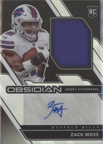 2020 Panini Obsidian Zack Moss #231