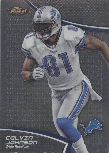2011 Topps Finest Calvin Johnson #117