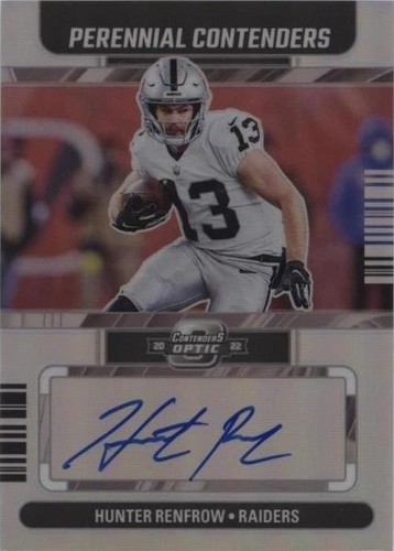 2022 Panini Contenders Optic Hunter Renfrow #PCA-HR