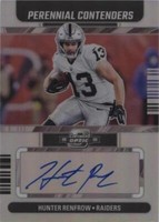 2022 Panini Contenders Optic Hunter Renfrow #PCA-HR