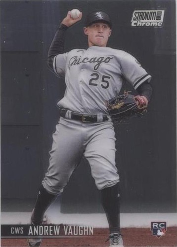 2021 Topps Stadium Club Chrome - Andrew Vaughn #323