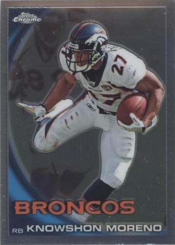 2010 Topps Chrome Knowshon Moreno #C83