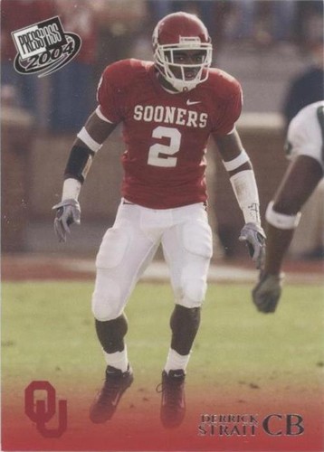 2004 Press Pass Derrick Strait #43