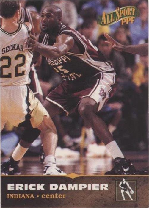 Score Board All Sport 1996 PPF - Erick Dampier #14