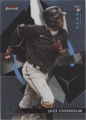 2021 Topps Finest - Jazz Chisholm #FRD-JC