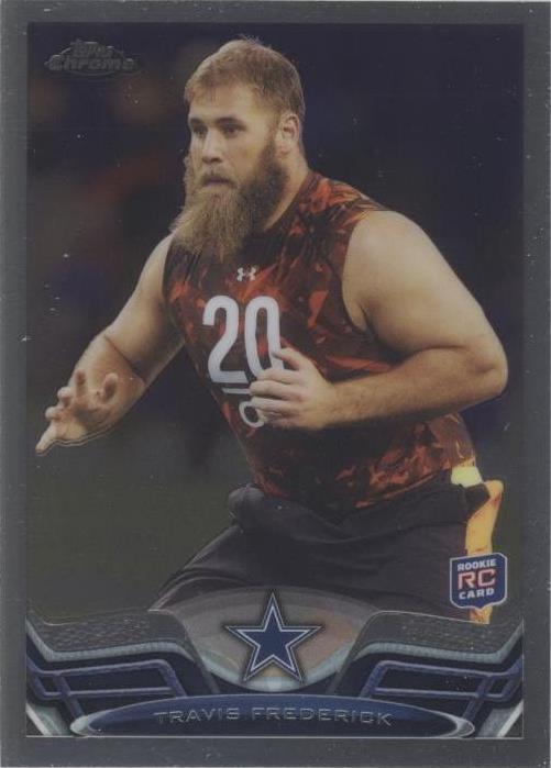2013 Topps Chrome Travis Frederick #157