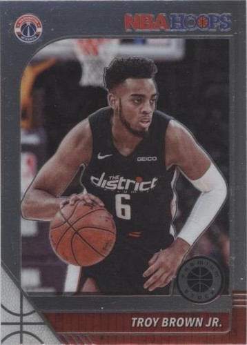 2019-20 Panini NBA Hoops Premium Stock - Troy Brown Jr. #194