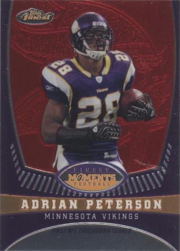 2008 Topps Finest Adrian Peterson #AP1