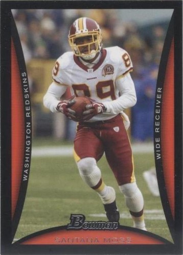 2008 Bowman Santana Moss #95
