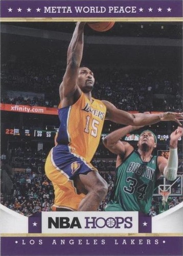 2012-13 NBA Hoops - Metta World Peace #199