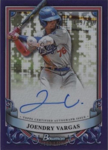 2024 Bowman Sterling - Joendry Vargas #PA-JV
