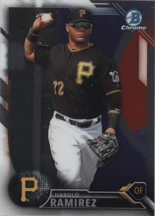 2016 Bowman Chrome - Harold Ramirez #BCP246