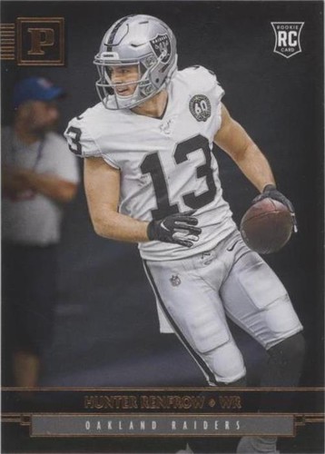 2019 Panini Chronicles Hunter Renfrow #P12